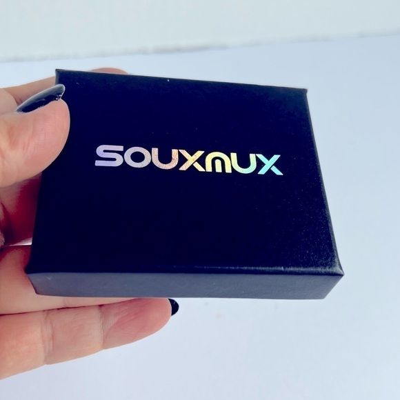 Nib - Souxmux, Double Layer Pendant Necklace - Gold Plated - Adjustable. - Picture 6 of 16